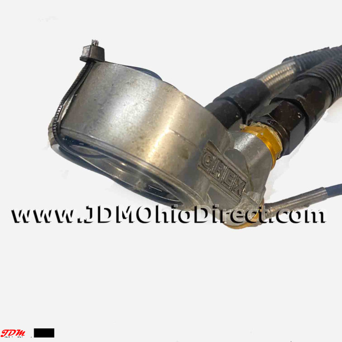 JDM DC2 Integra Type R GReddy Oil Cooler Kit with Gauge